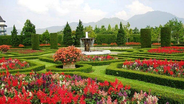 tempat wisata di jawa barat : taman bunga nusantara